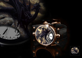 Reclining-Dragon watch