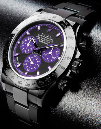 Rolex Daytona watch by Asprey and Bamford Watch Department