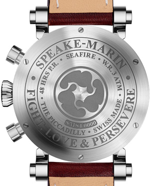 Speake-Marin Spirit Seafire watch caseback