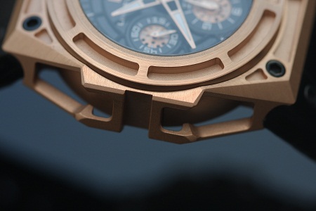 diver's watch Oktopus II Double Date Titanium Blue