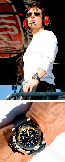 Tom Cruise with Graham watch