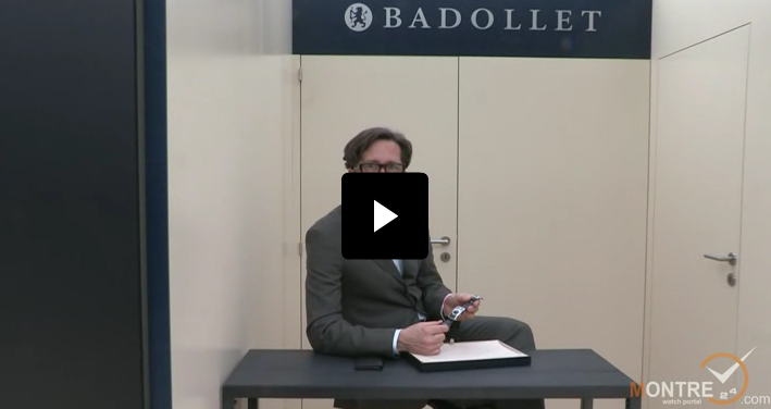 Badollet watches presentation at BaselWorld 2012