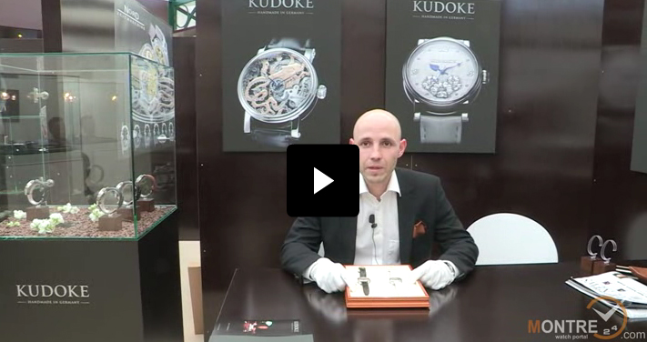 Kudoke watches presentation at BaselWorld 2012