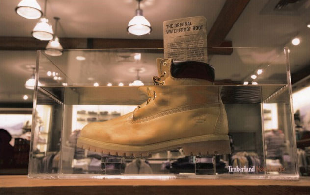Timberland yellow boots