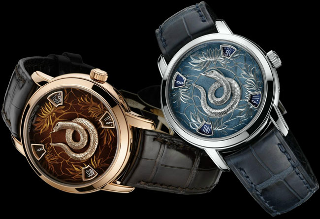 Vacheron Constantin Year of the Snake ((Ref. 86073/000R-9751) and (Ref. 86073/000P-9752))