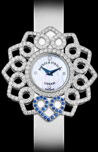 Victoria Blue Heart watch