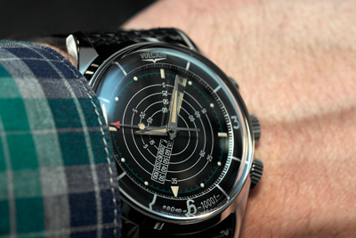 Vulcain Nautical Steel watch