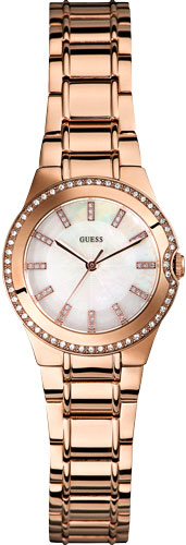 Guess watch in "pink gold" shade