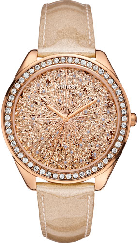 Guess watch in "pink gold" shade