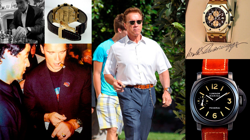 Time for Terminator: Arnold Schwarzenegger and his watches