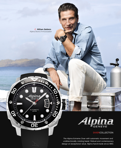 Alpina extreme clearance diver 300 orange