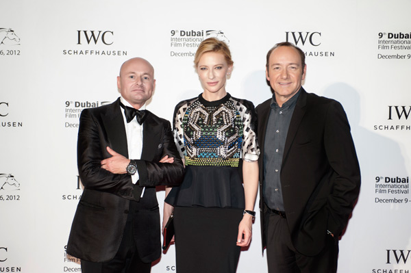 George Kern, Kate Blanchett and Kevin Spacey