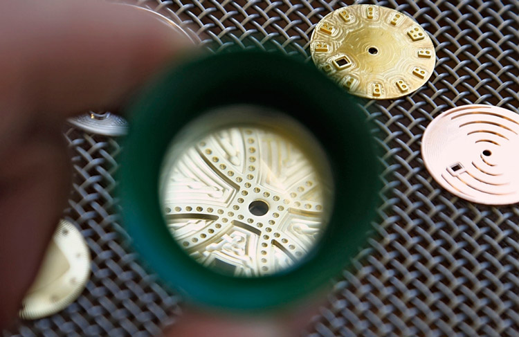 Glashütte Original dials production