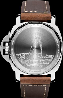 Panerai Luminor Marina Boutique Edition Geneve PAM 419 watch backside