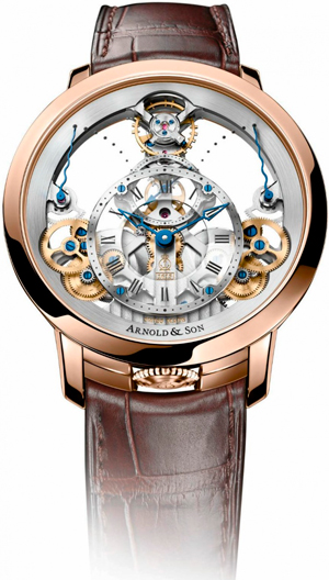 Time Pyramid watch by Arnold & Son