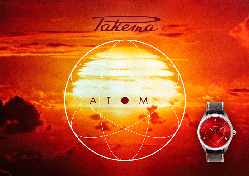 "Raketa Atom" watch