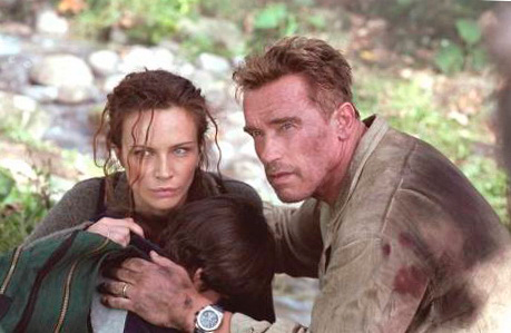 Audemars Piguet Royal Oak Offshore watch with Schwarzenegger in the movie "Collateral Damage"