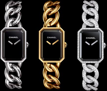 The commemorative watches Première by Chanel