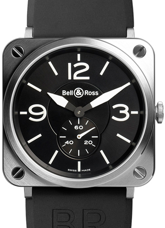 Bell & Ross Aviation BR S Steel watch