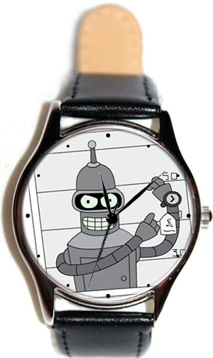 Design watch "Bender with watch"