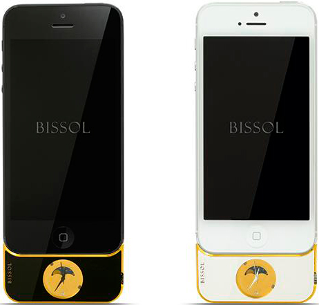 Bissol Gold Caliber 788 watches for iPhone 5