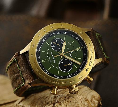 Marine Chronograph Chronometer Bronze watch