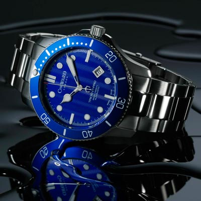 C60 Trident Pro Blue watch by Christopher Ward