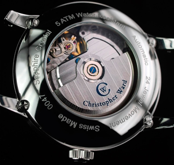 C-90 Power Reserve watch backside