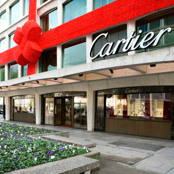 Chief Cartier Boutique in Switzerland after Reconstruction