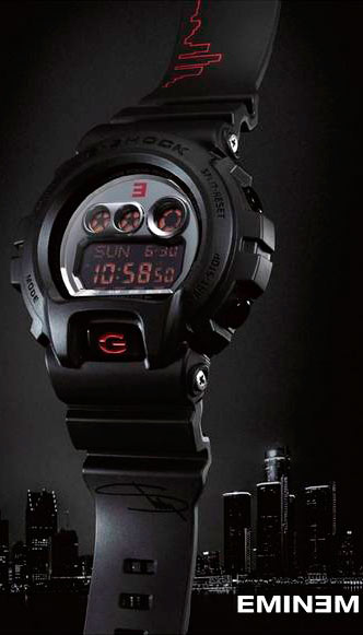 New Timepiece by G-Shock Casio and Eminem