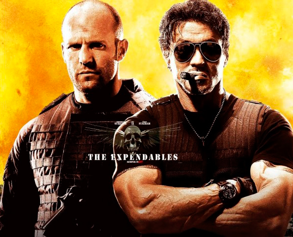 poster of the film "The Expendables"