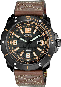 Military Eco-Drive BME watch by Citizen
