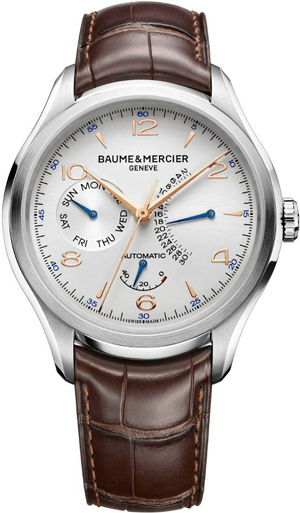 Clifton Retrograde Date Automatic watch by Baume & Mercier