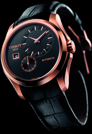 Couturier Small Second watch by Tissot
