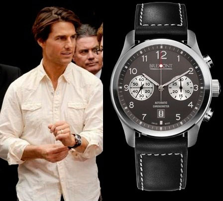 Tom Cruise with Bremont ALT1-C watch