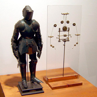 Prototype of the robot by the Leonardo da Vinci