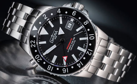 Argonautic Dual Time watch by Davosa