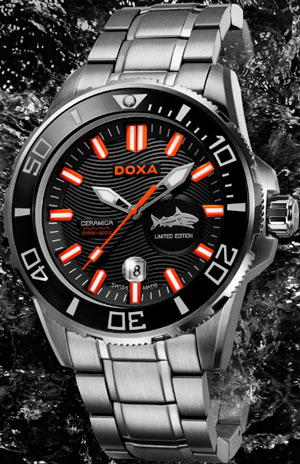 Ocean XL Diver watch by Doxa
