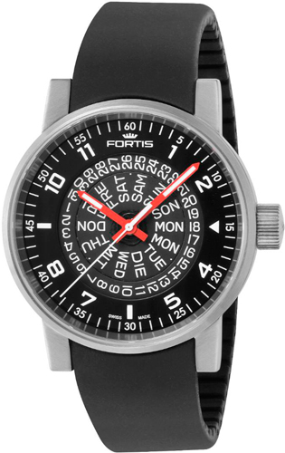 Spacematic Bilingual watch by Fortis