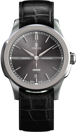 Dwiss Classique CBMM/Niobium watch