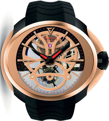 Tourbillon Intrepido SuperLigero Skeleton watch by Franc Vila