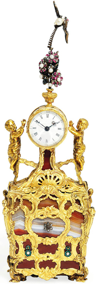 desk clock, belonged to the Russian Emperor Pavel I