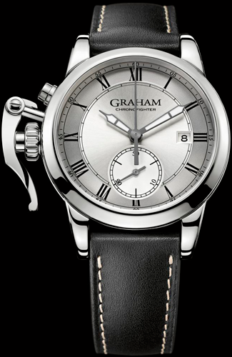 Graham 1695 Silver Chronograph watch