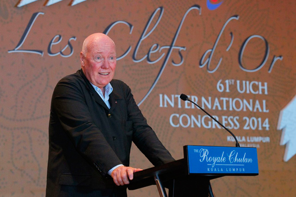 Hublot Chairman, Jean-Claude Biver, Made a Speech at the 61st "Clefs d'Or" International Congress
