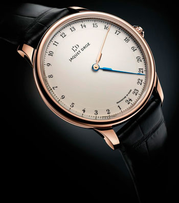 Grande Heure GMT watch by Jaquet Droz