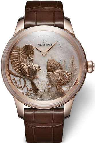Petite Heure Minute Relief Seasons watch by Jaquet Droz
