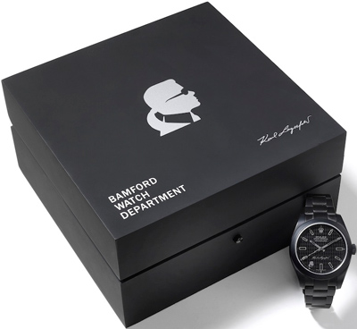 Milgauss Timepiece by Bamford Watch Department and Karl Lagerfeld