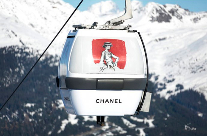 Louis Vuitton Opens Pop-up Store in Courchevel France on Dec 13