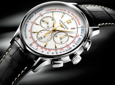 Asthmometer-Pulsometer Chronograph by Longines