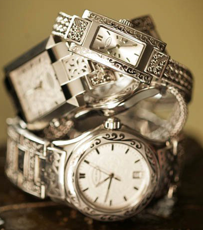 silver watches Lois Hill